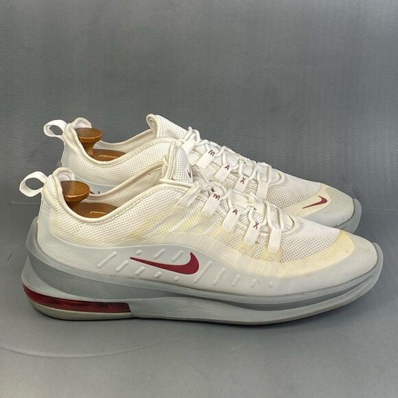 Nike Air Max Axis White Cool Grey sneaker shoes mens size 11.5 - Picture 1 of 8